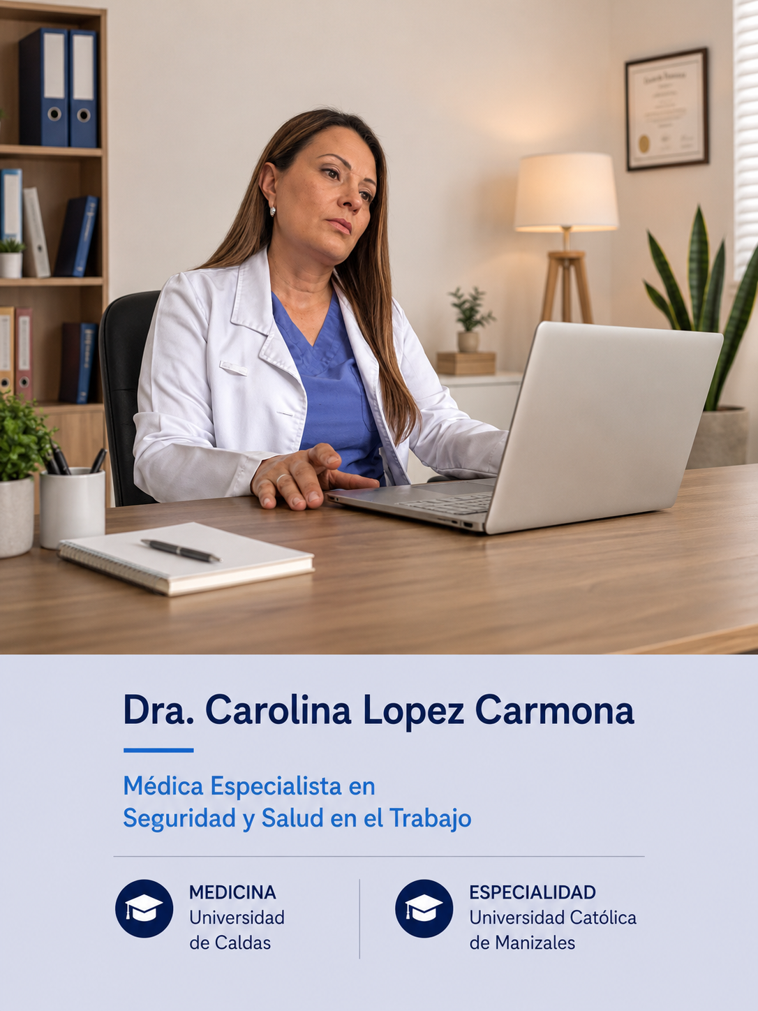 MEDICO ESPECIALISTA EN SEGURIDAD Y SALUD EN EL TRABAJO